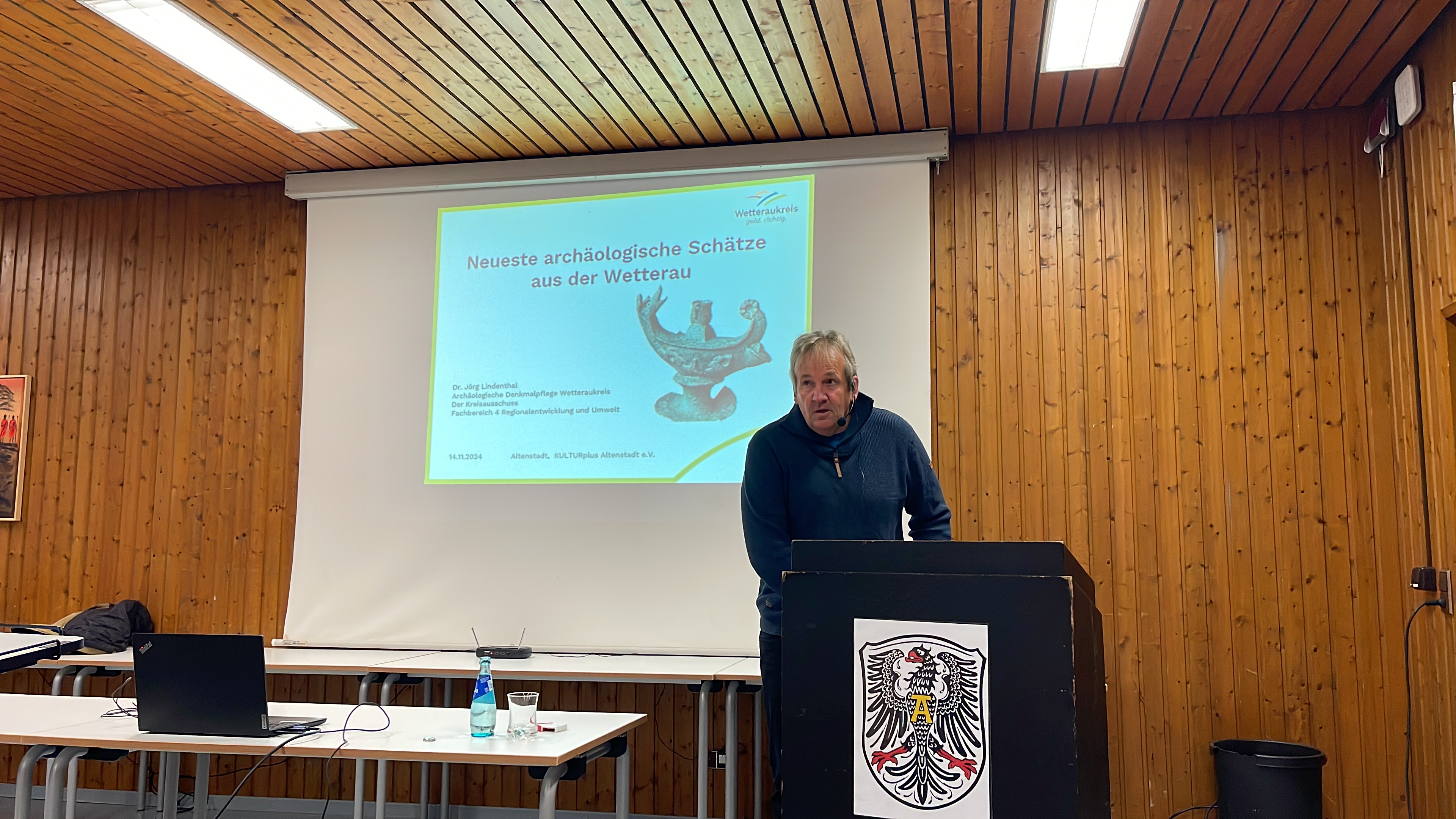 Dr. Lindenthal Kreisarchaologe Vortrag Nov 2024